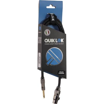 Quik-Lok ITST/FJM-5 XLR Female/Jack Mono 5 mt image 3