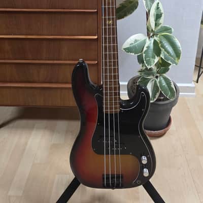 1973 Fender Precision Bass Sunburst Vintage American 70s P-Bass with custom Jazz Bass block inlay neck USA 4-String image 17