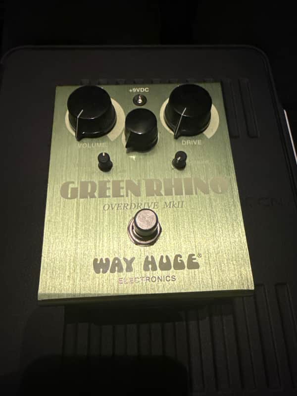 Way Huge WHE202 Green Rhino Overdrive MkII 2011 - 2019 - Green image 1