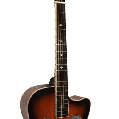 Gold Tone PBR-CA Paul Beard Signature Series Roundneck Resonator Guitar w/Cutaway & Hardshell Case image 6
