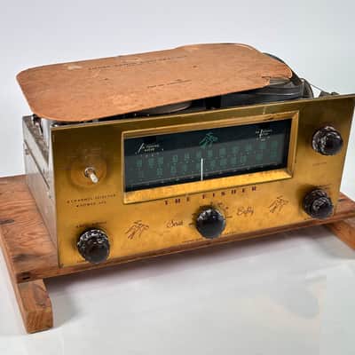 The Fisher Series Eighty Model 80-T AM/FM Tube Tuner Preamplifier image 4