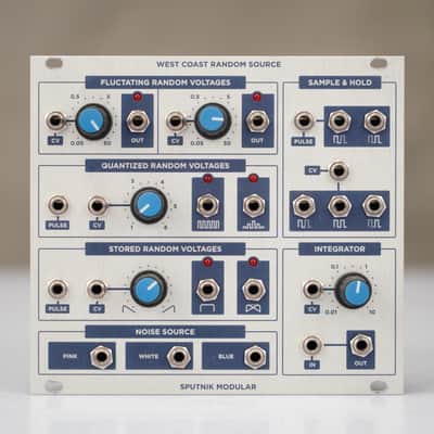 Sputnik Modular West Coast Random Source Module w/ Tiptop Stackcables #58569 image 2