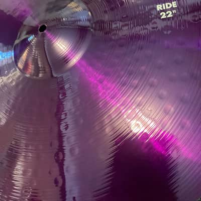 Mint Paiste 22" 900 Series Color Sound Purple Ride Cymbal image 2