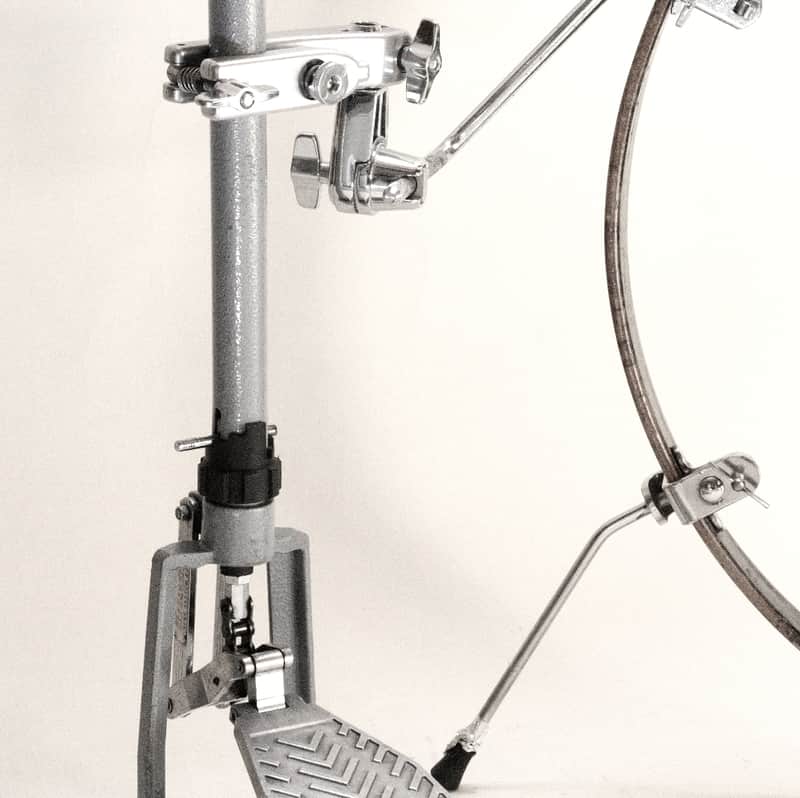 ULTRA RARE Tama Ever Glide Legless Hi Hat Stand, Original Powder Coated Finish, with Mounting Hardware - Late 1980s / INSPECTED & TESTED image 1