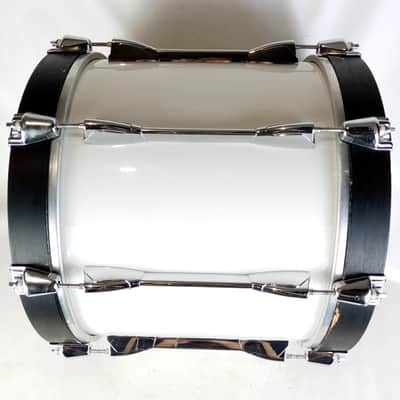 Yamaha 13x16" Powerlite Bass Drum 8-Lug MB6116U White Wrap Japan Vintage image 3