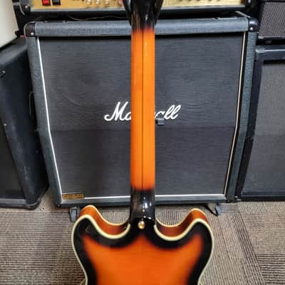 D'Angelico Excel EX-DC Semi-Hollow with Stop-Bar Tailpiece - Sunburst image 5