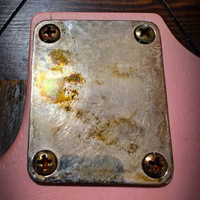 Fender Stratocaster/ Tele heave relic neck plate #2 image 1