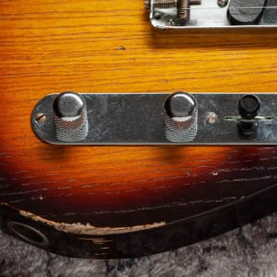 Fender Custom Shop ’51 Telecaster Relic Chocolate 2-Tone Sunburst image 7