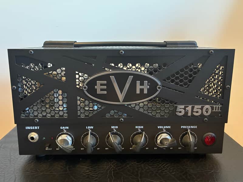 EVH 5150 III LBX-S 2-Channel 15-Watt Guitar Amp Head 2020 - Present - Stealth Black image 1