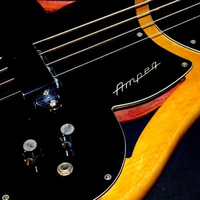 AMPEG ASB1 1966 Natural. The DEVIL BASS. Extremely Rare & Collectible. Pure Art. image 16