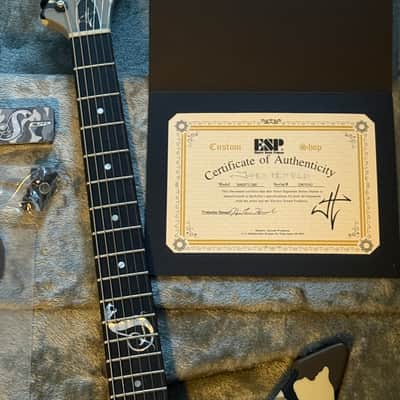 ESP Custom Shop Snakebyte Camo Satin James Hetfield ESP Signature Series aus meiner Sammlung: wie neu, ungespielt image 15