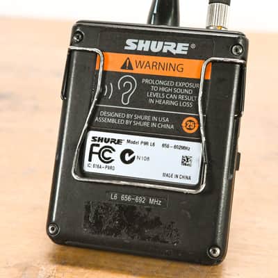 Shure PSM 900 Wireless IEM System L6 Band: 656-692 MHz (NO POWER SUPPLY) CG011V3 image 15