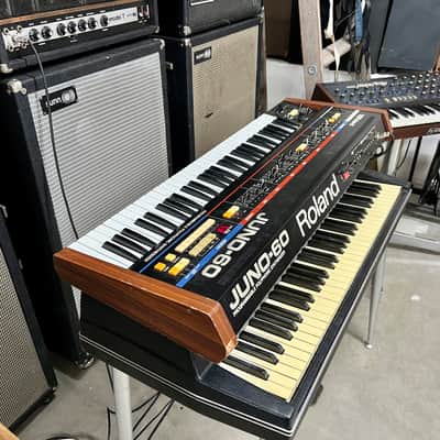 Roland Juno-60 1980’s original vintage analog synth poly-synth synthesizer MIJ Japan image 7