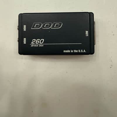 DOD Digitech 260 Direct Box XLR Out Passive Vintage Guitar Effect Pedal image 1