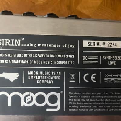 Moog Sirin Analog Messenger of Joy 2019 - Present - Silver image 3