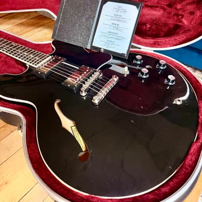 2019 Gibson Memphis ES-335 DOT Reissue, Graphite Metallic W/Case Bild 8