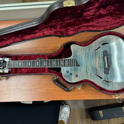 Taylor T5z Pro with Curly Maple Top 2016 - Faded Denim image 1
