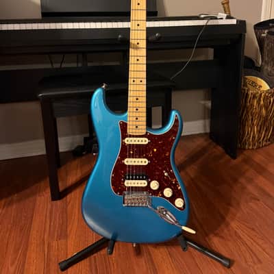 UPGRADED!!!: 2020 Fender Player Stratocaster HSS with Maple Fretboard Lake Placid Blue image 1