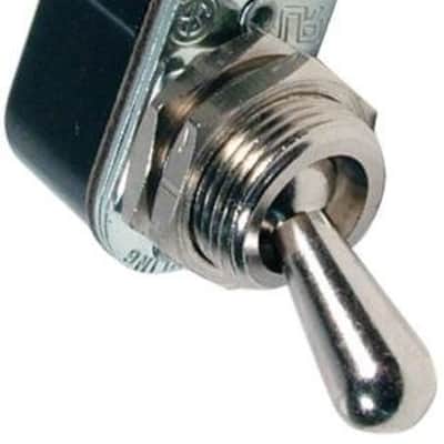 Genuine Fender Amp Parts - Toggle Switch SPST with Mounting Nuts 003-6572-000 image 3