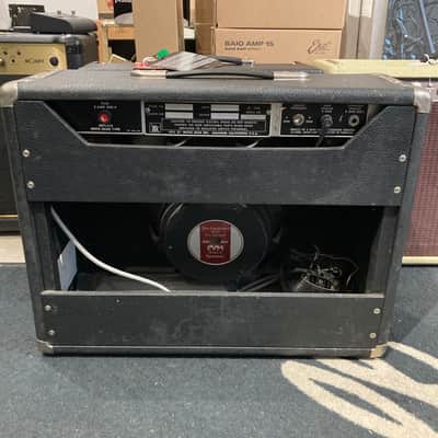 Music Man 112 RP One Hundred 100-Watt 1x12" Guitar Combo with Phaser 1980 - 1984 - Black with Black Badges image 2