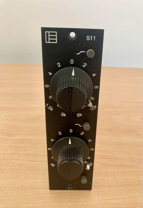 Electrodyne 511 2-Band 500 Series Equalizer Module 2010s - Black image 1
