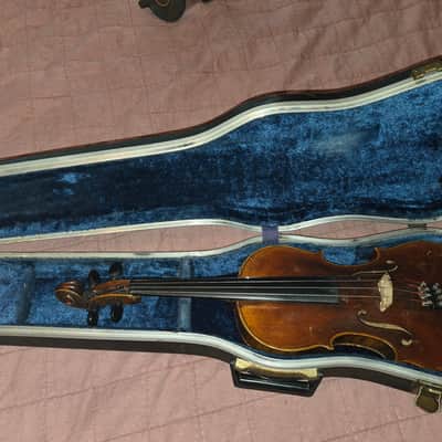 Vintage1922 American 4/4 Violin by FE Beardsley Traverse City Michigan Branded image 21