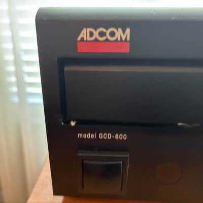Wonderful Made in Japan Adcom GCD-600 5 Disc Changer with TDA-1541A Chip. See VIDEO! image 2
