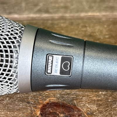 Immagine Shure BETA 87C Cardioid Dynamic Microphone 2004 - Present - Black - 6