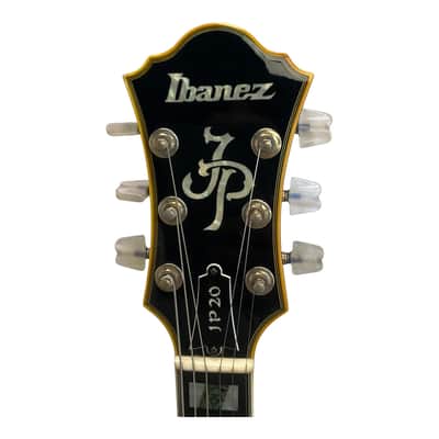 Vintage 1980 Ibanez JP20 Joe Pass Semi-Hollow Electric Guitar Tobacco Sunburst 6-String image 12