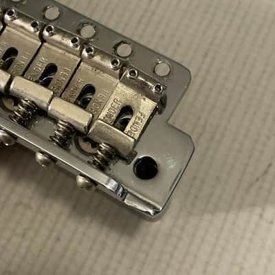 1990's Fender USA Eric Clapton Signature Stratocaster 6 Post Chrome Tremolo Bridge & Arm image 13