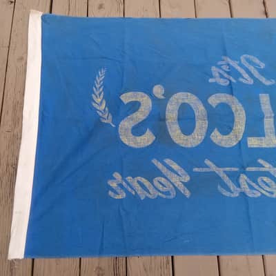 Vintage Circa 1940's Philco Radio "Greatest Year" Trade Show Flag Banner! image 8