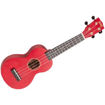 MS1TRD Slimline Soprano Rouge Satin + Housse Mahalo image 2