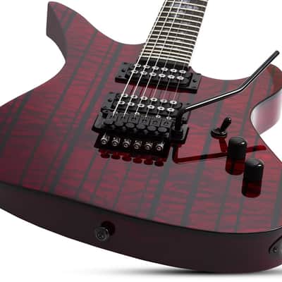 Schecter Synyster Standard Plus Transparent Deep Red image 2