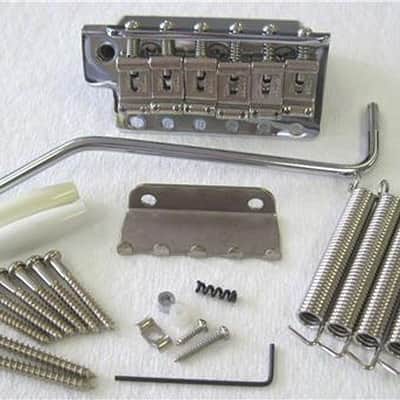 Fender® Pure Vintage "PAT.PEND." Bridge Assembly~Chrome~USA~Boxed Kit~Brand New image 1