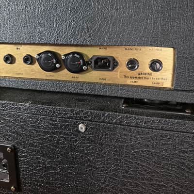 Marshall JMP 2203 Mk2 Master Model Lead 100-Watt Head 1978 - Black image 11