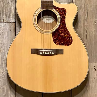 New Guild Westerly Collection OM-240CE Natural, Pro Setup we Ship Ultra Fast so Help Support Small Business & Buy It Here ! image 1
