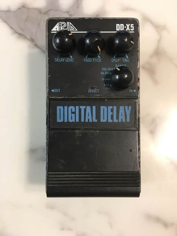 Aria DD-X5 Digital Delay 4-Modes Rare Vintage Guitar Effect Pedal MIJ Japan image 1