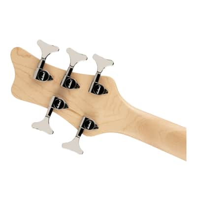 Jackson JS Series Spectra Bass JS3V 5-String, Laurel Fingerboard, Maple Neck, and Active Three-Band EQ Electric Guitar (Right-Handed, Indigo Blue) image 4