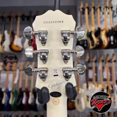 Epiphone   Les Paul Studio Limited Alpine White image 5