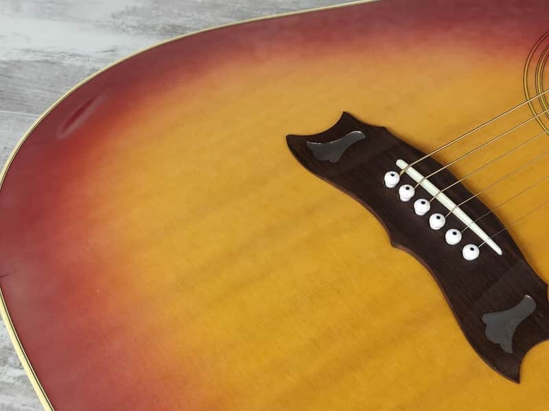 1970's Morris WD-25 Dove Japanese Vintage Acoustic Guitar (Cherry