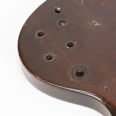 1972 Gibson SG Standard Walnut Body Factory Bigsby Deluxe Model Vintage Electric Guitar Husk Neck & Body Only for Project Repair Restoration image 5