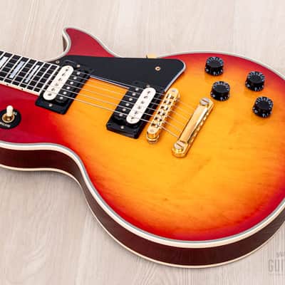 1990 Gibson Les Paul Custom Heritage Cherry Sunburst, Near-Mint w/ Zebra '57 Classic PAFs, Case image 9
