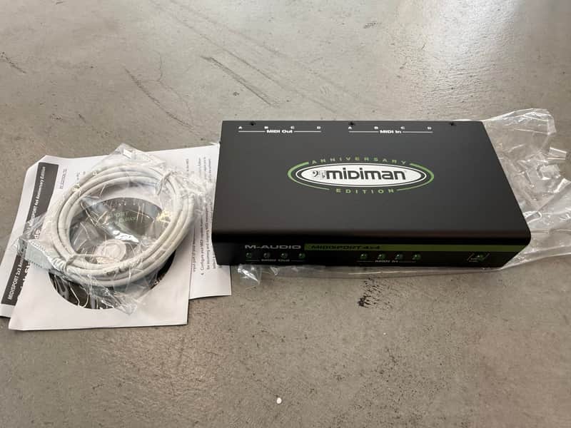 M-Audio MidiSport 4x4 Anniversary Edition USB MIDI Interface