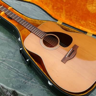 1972 Yamaha FG180 Red Label Nippon Gakki+Rocket Case image 1