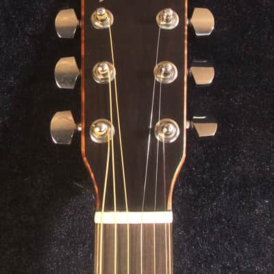 Handmade ArchBack Travel Guitar Solid Spalted Maple, Mahogany, Cutaway, Angel Inlay, Soft-bag Bruce Wei LTG-002 image 2