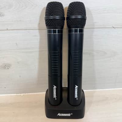 Acesonic WM-968 Dual Wireless Handheld Microphone System w/ Charging Dock 2000s–2010s image 7