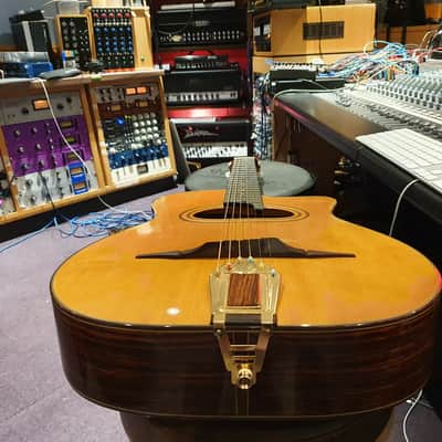 RARE Ibanez Signed Mario Maccaferri MAC 10 Gypsy Jazz D Hole Selmer Acoustic 1 of 440 image 11