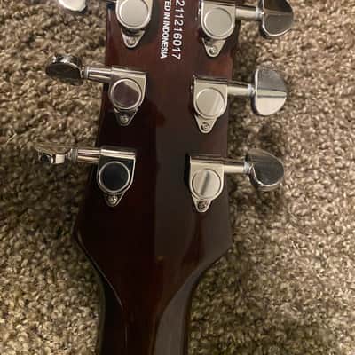 Gretsch G2215-P90 Streamliner Junior Jet Club 2022 - Present - Havana Burst image 6