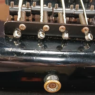 Electra Phoenix 4 string bass 1980's - Gloss black image 3