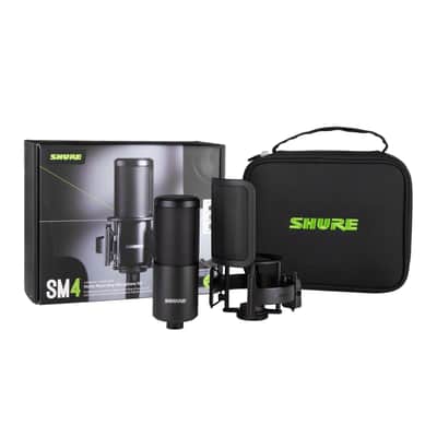 Shure SM4-K-KIT Dual Diaphragm Condenser Microphone Home Recording Kit image 5